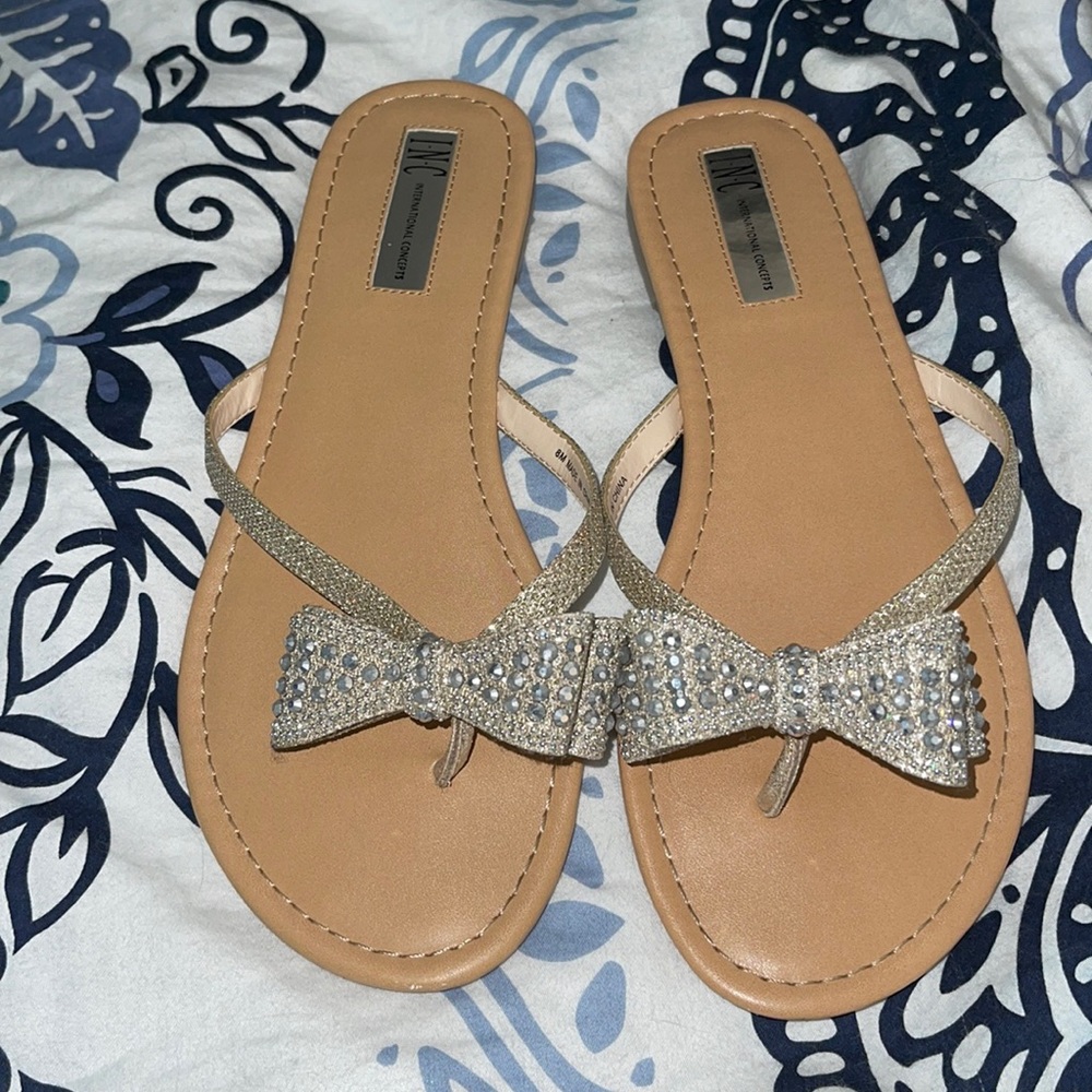 Sparkling sandals